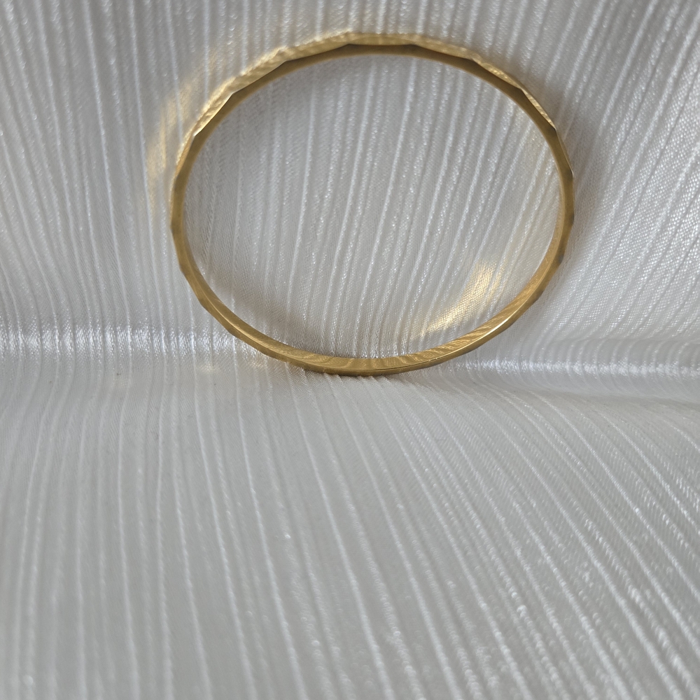 Monet Gold-Tone Textured Bracelet - Picture 2 of 4